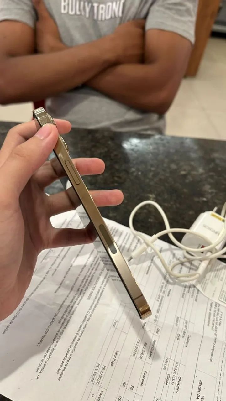 Iphone 12 pro max com nota fiscal  - Foto 4