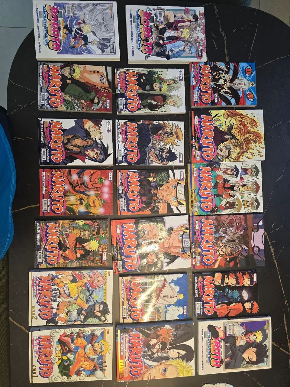 Lote de Mangás Naruto