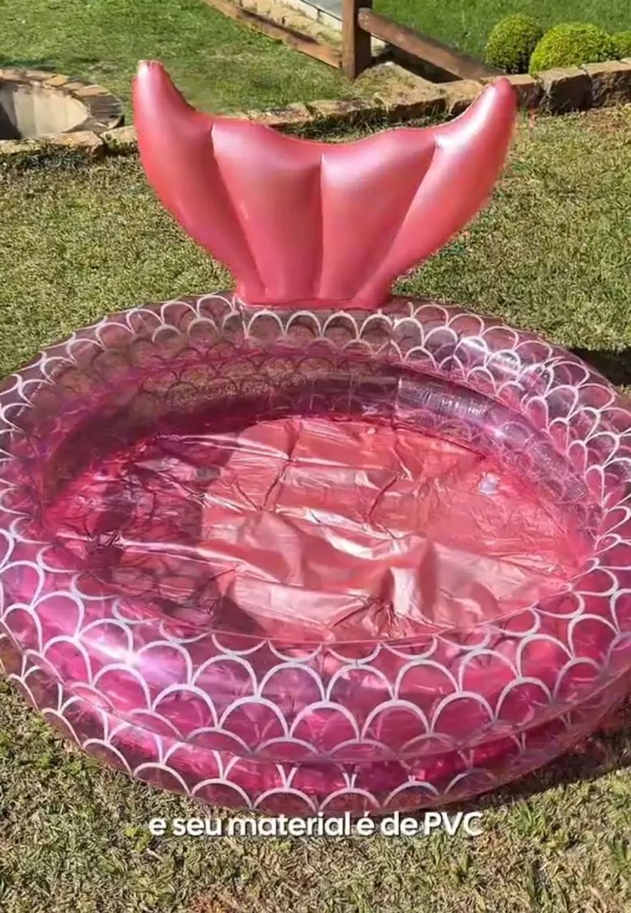 Piscina infantil sereia - Foto 4