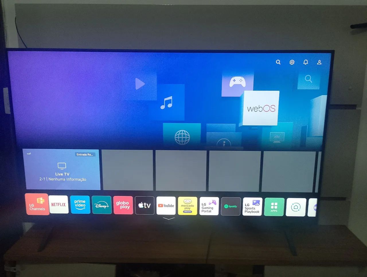 Smartv LG 60 polegadas  - Foto 3