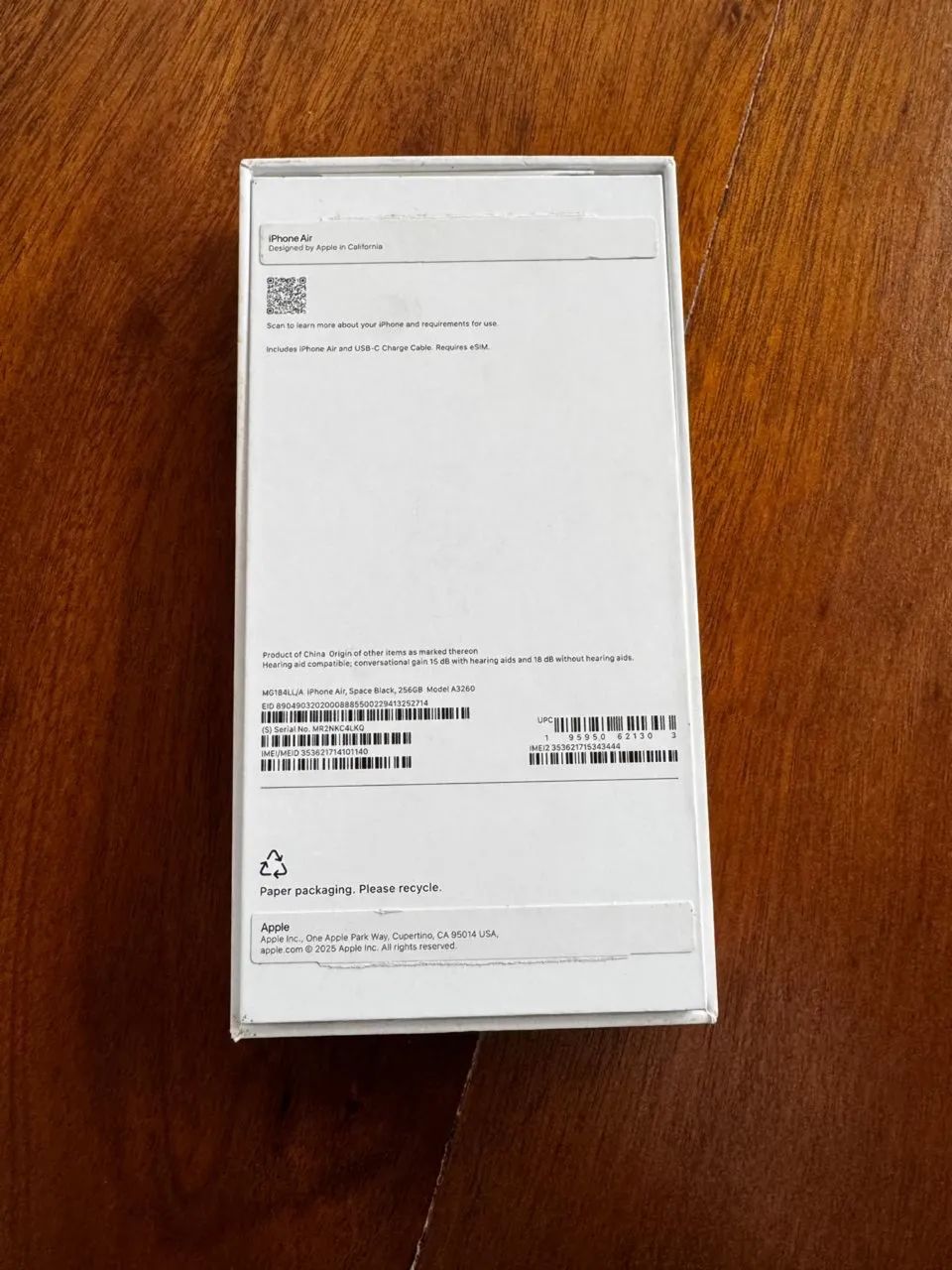 iPhone 17 air Apple 256GB - Foto 2