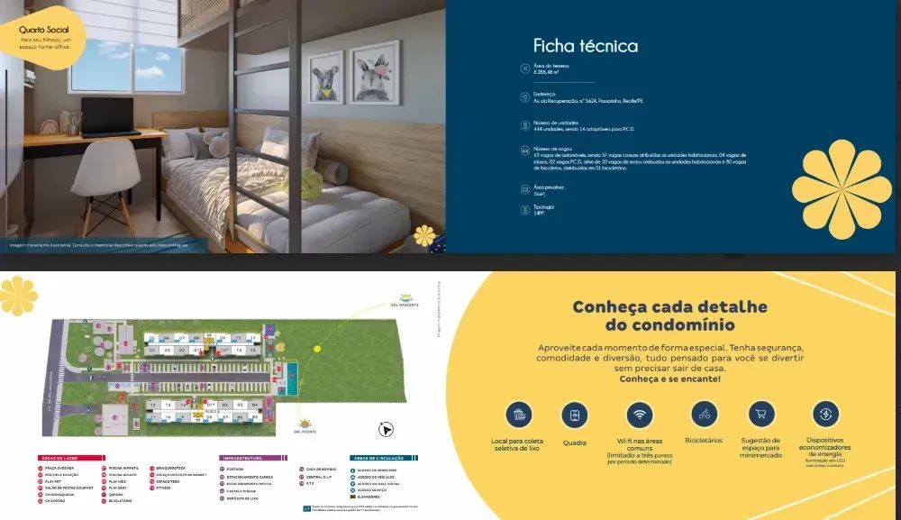 Imóvel para venda tem 36 metros quadrados com 2 quartos em Nova Descoberta - Recife - PE - Foto 2