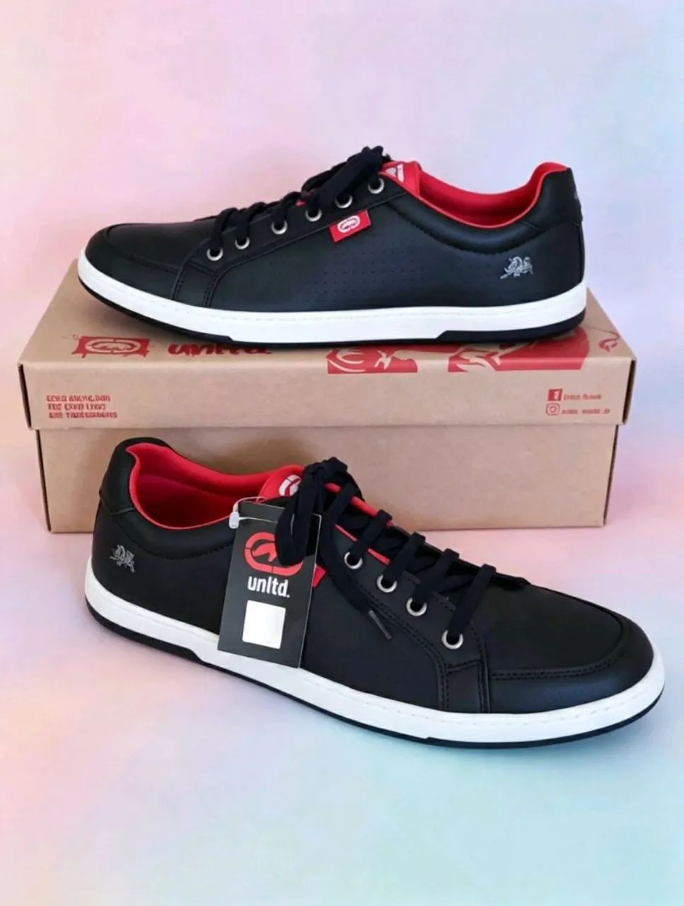 Sapatênis Ecko unltd. Preto 40 (novo) - Foto 2