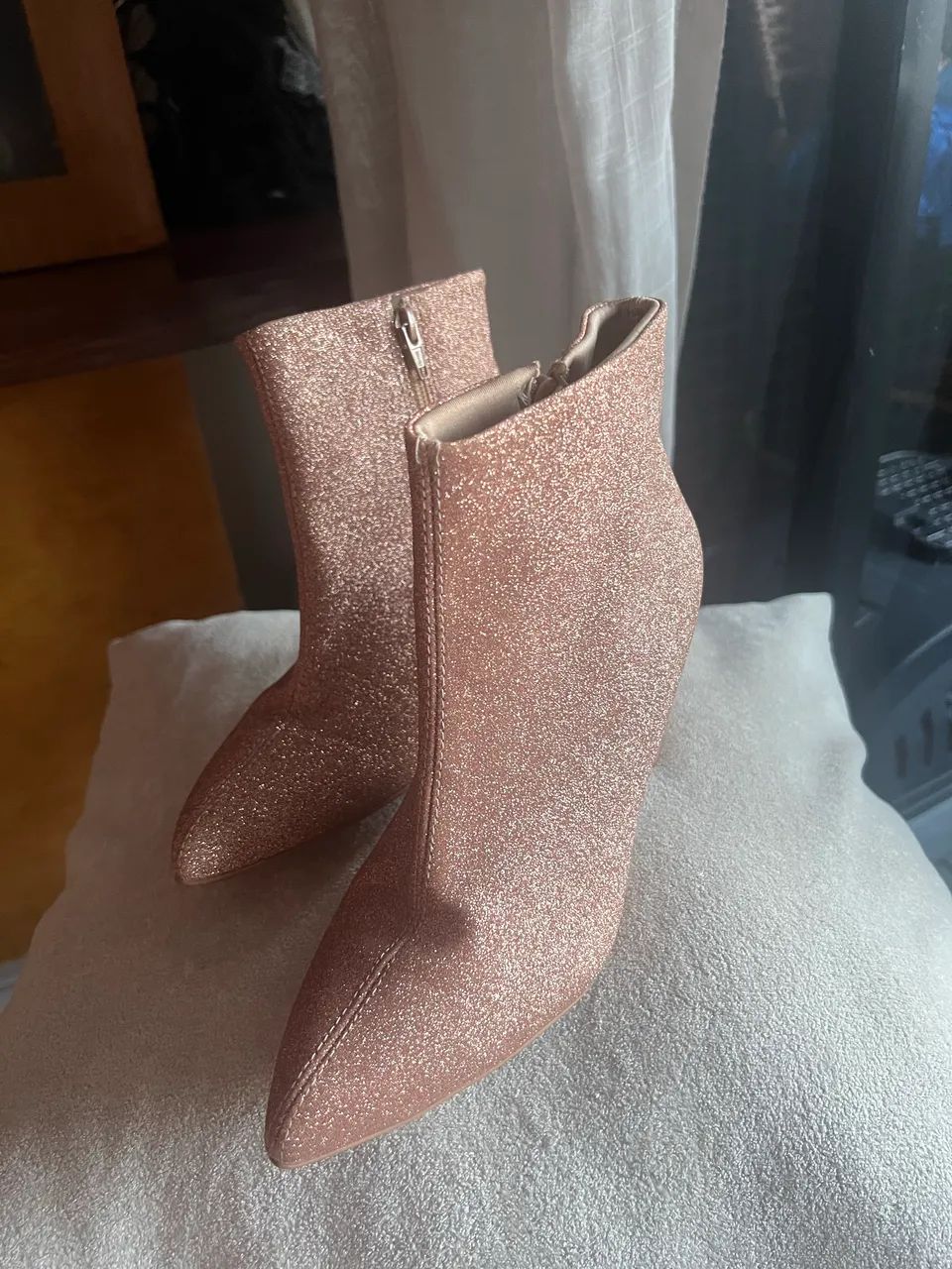 Bota Rosa Brilho - Foto 2