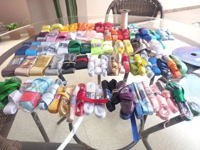 Satin Ribbon Lot (opened)