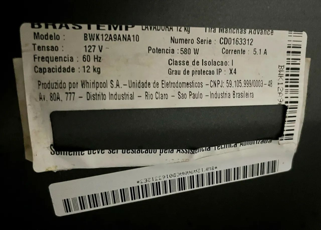 Lavadora Brastemp 12Kg - Foto 4