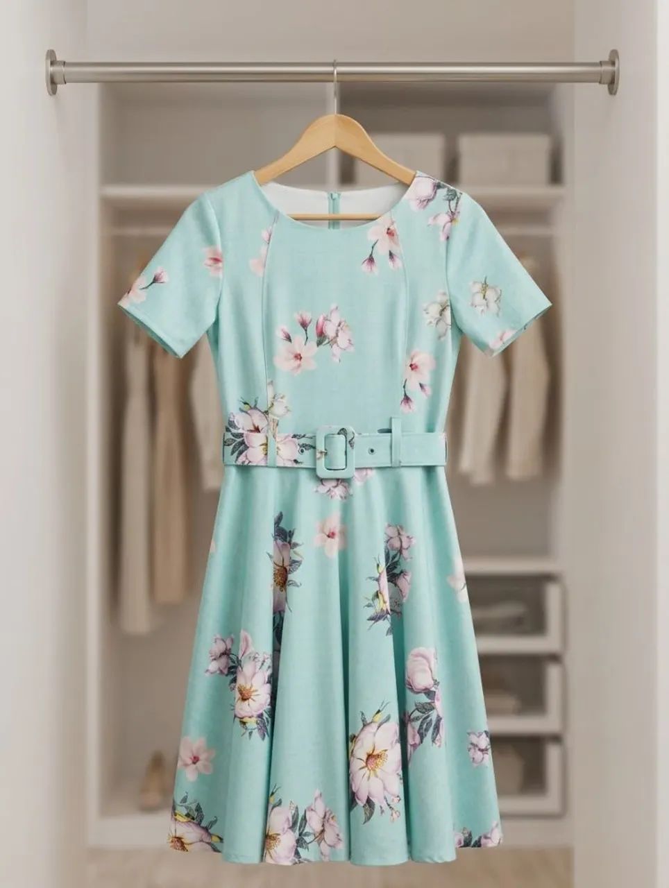Vestido godê mide