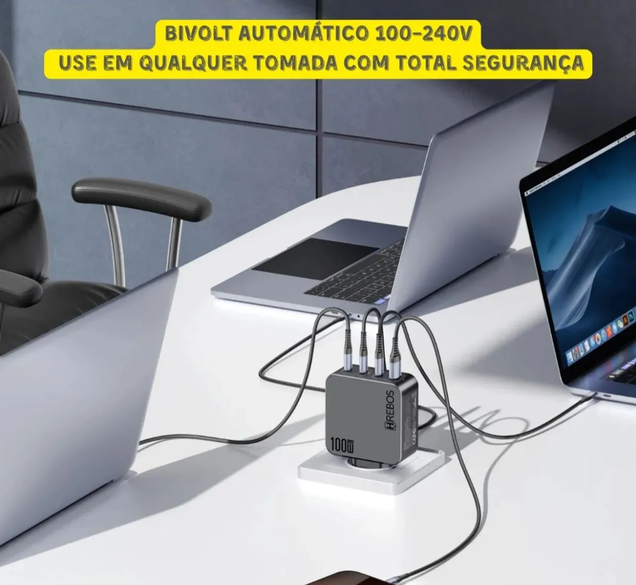 Fonte carregador Tipo-C para Macbook air e pró  - Foto 2