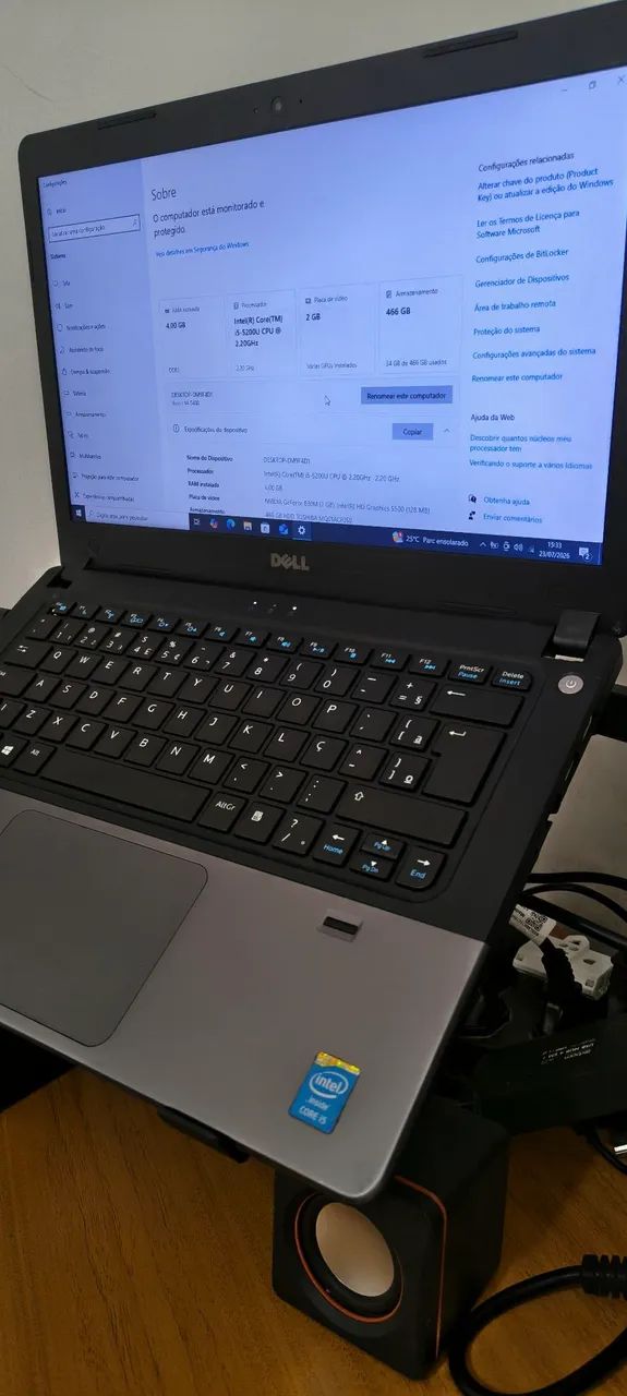 Notebook Dell Vostro 5470 - Core i5 - HD 512gb - Foto 4