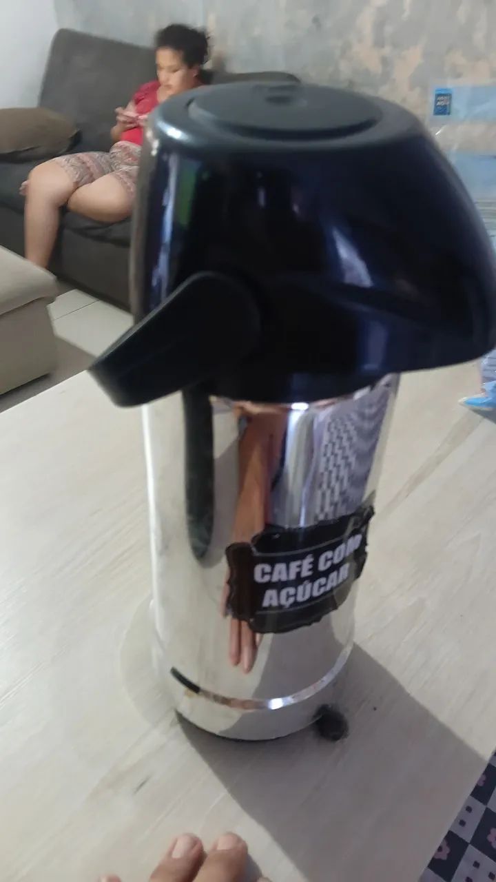 Garrafa de cafe usada - Foto 4
