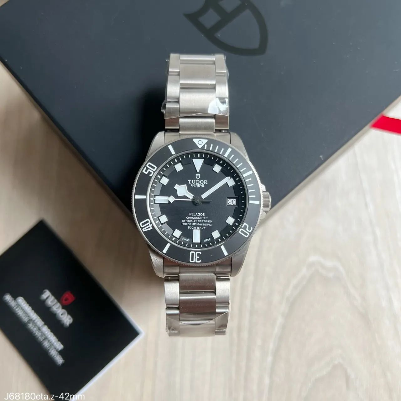 Relógio Tudor Pélagos Titânio preto 41mm ETA S/c
