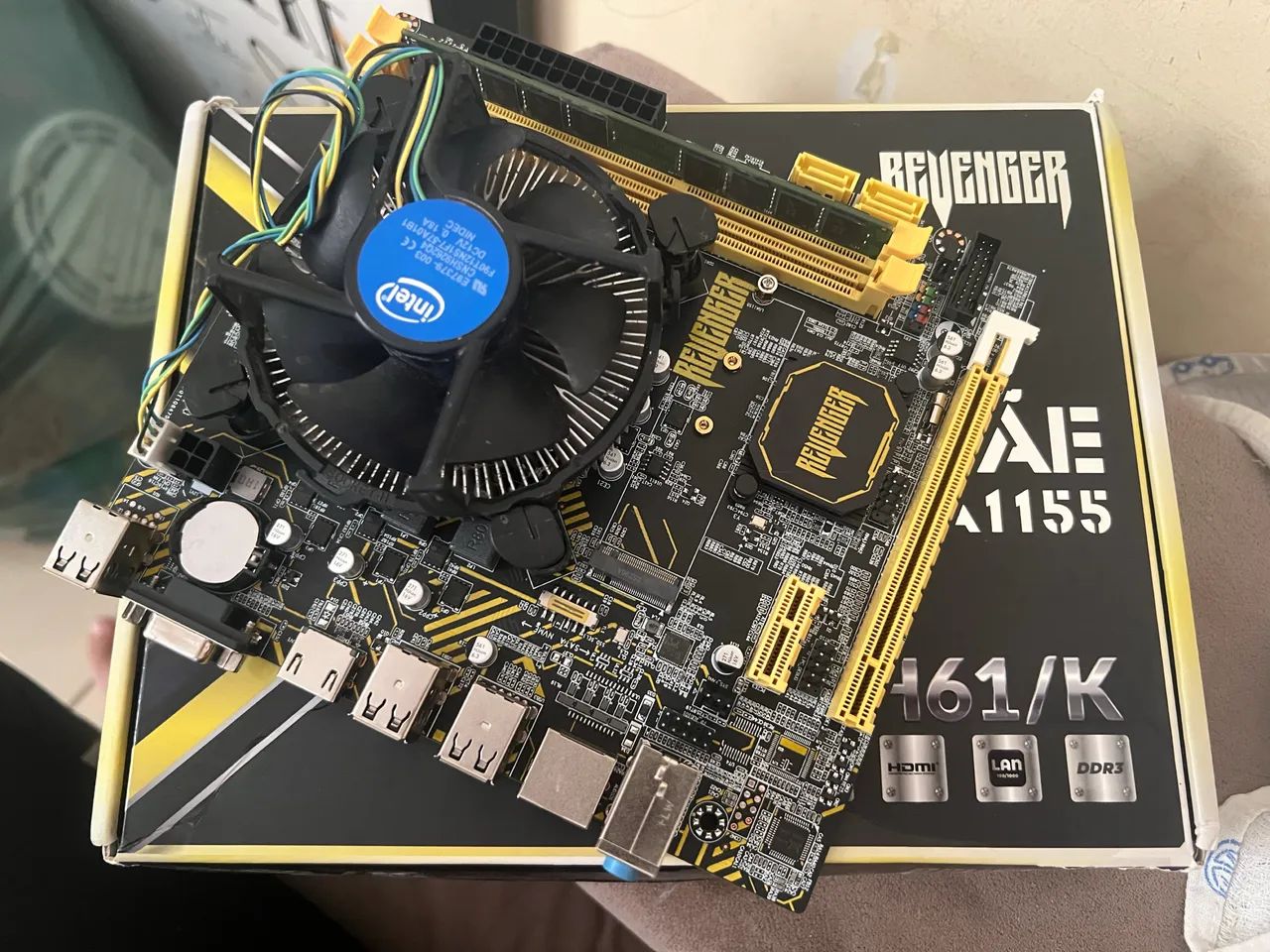 Vende placa mãe completa - Foto 3