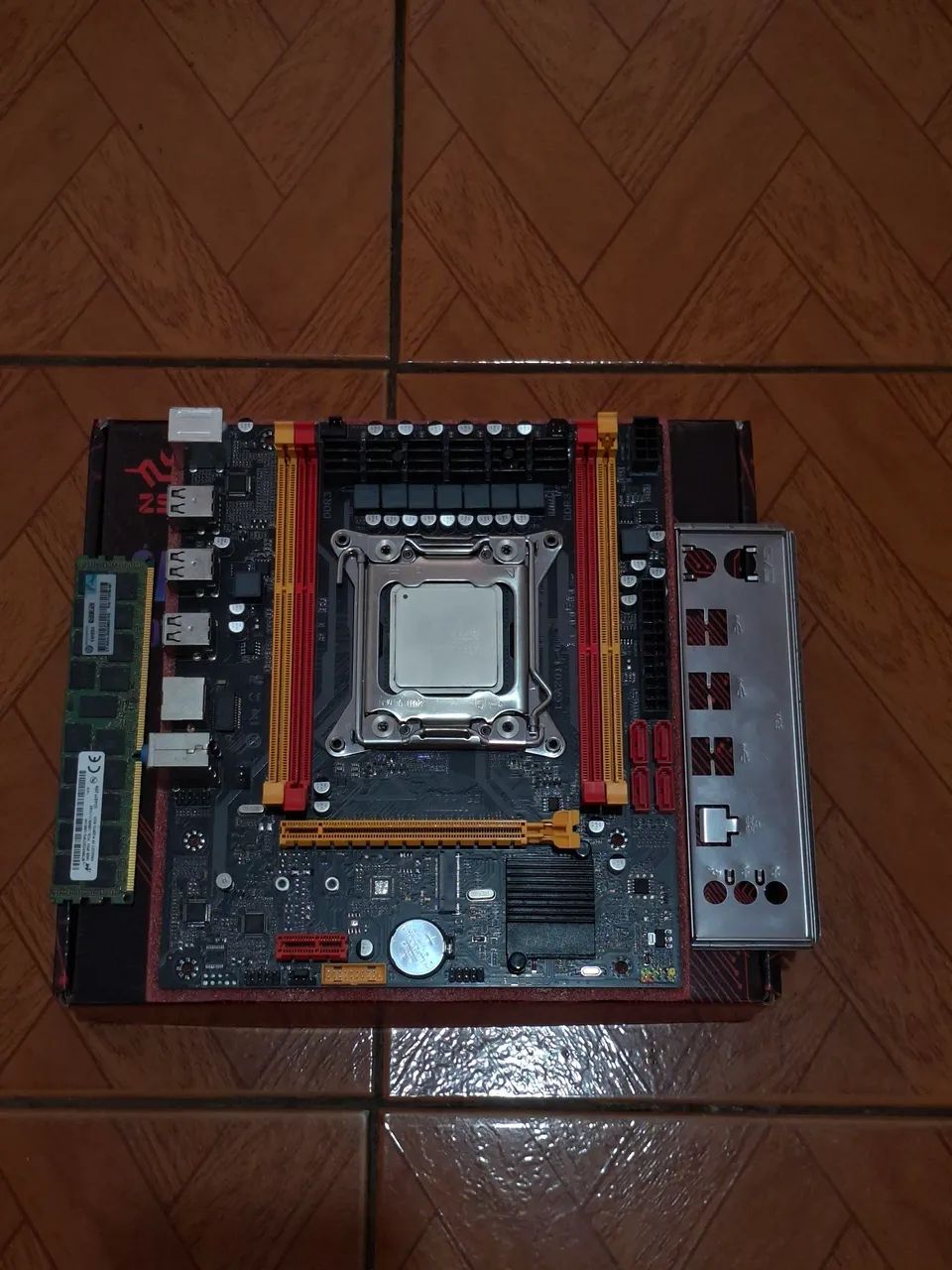 Kit Placa-mãe X79 + Xeon E5 - Ótimo para Jogos e Tarefas Pesadas - Foto 3