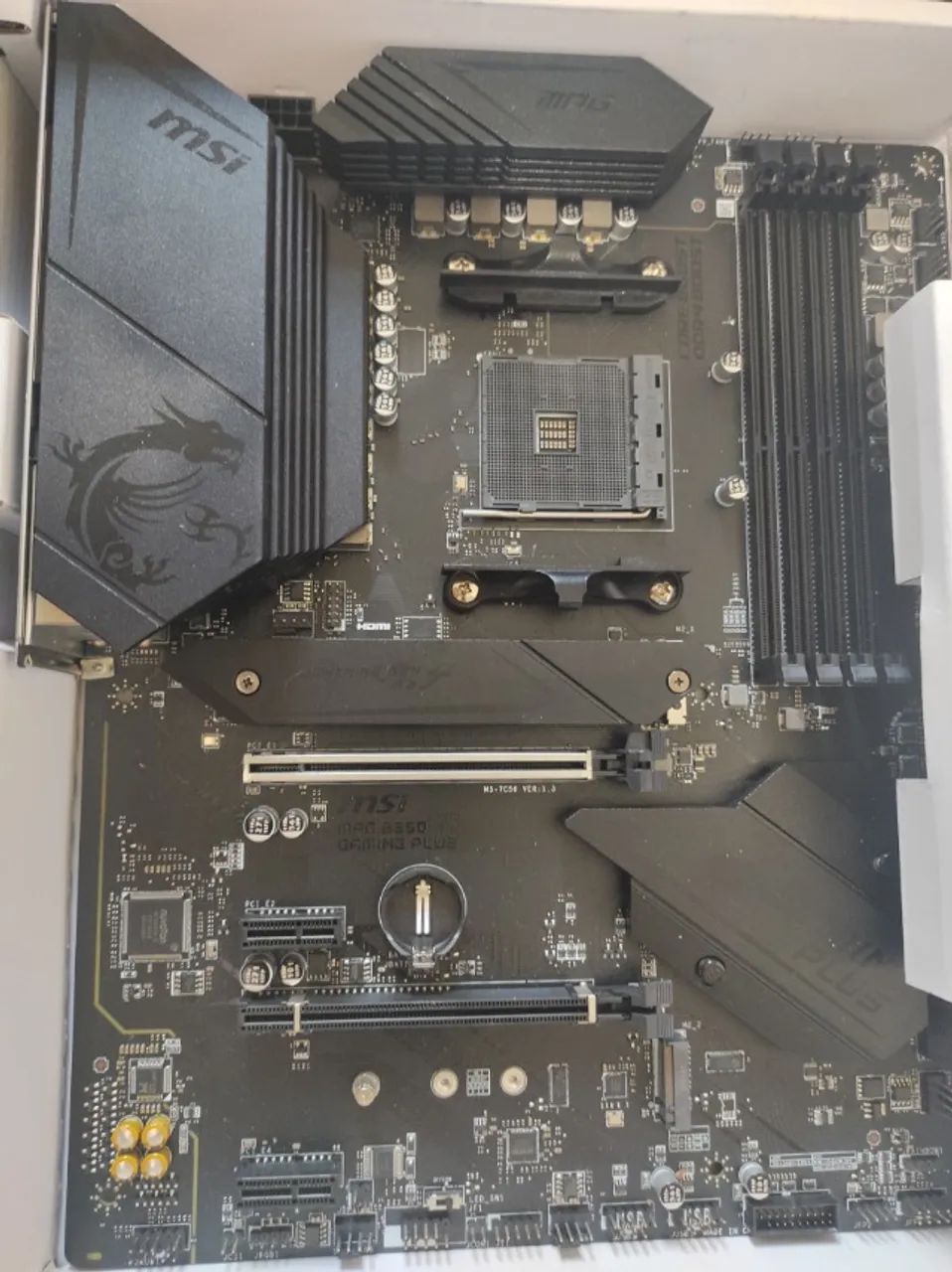 PLACA MÃE MSI MPG  B550 GAMING PLUS - Foto 2