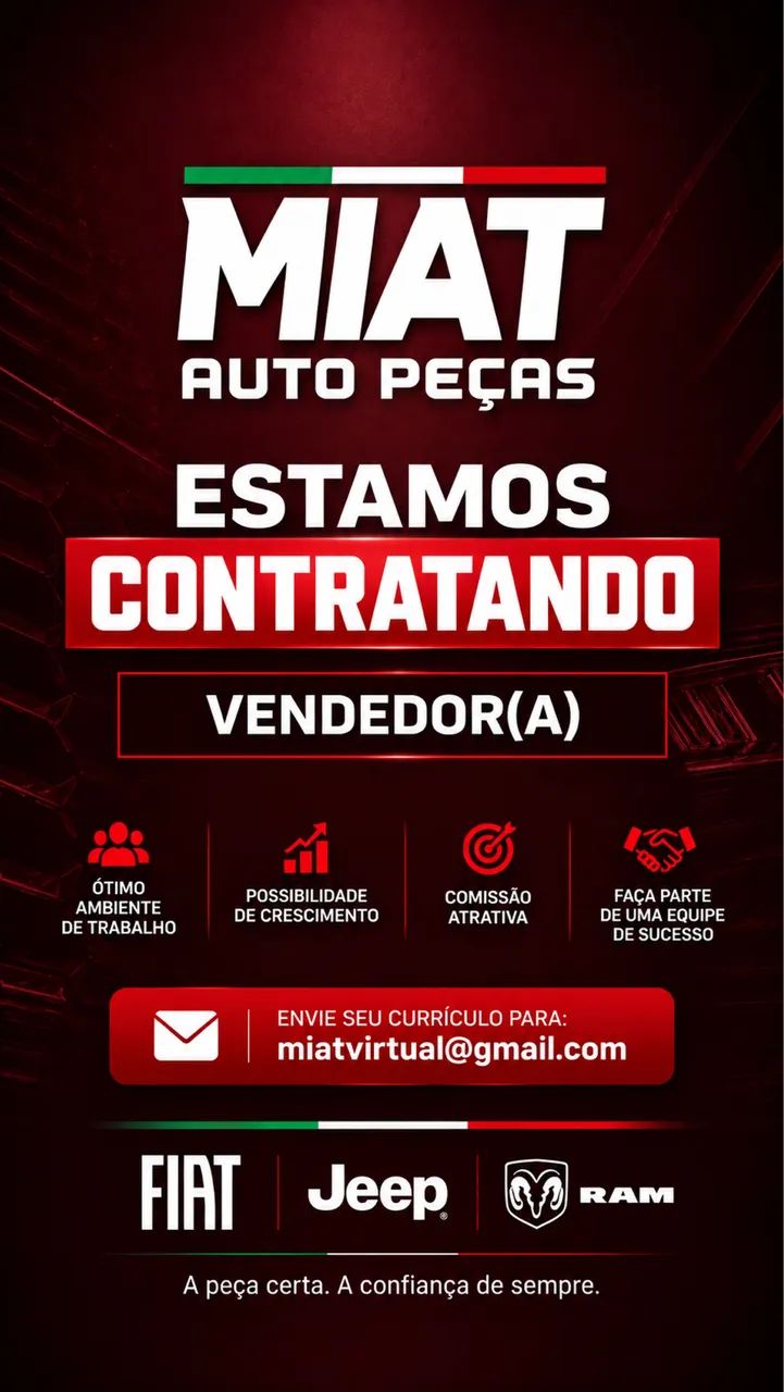 VENDEDOR AUTOPEÇAS 