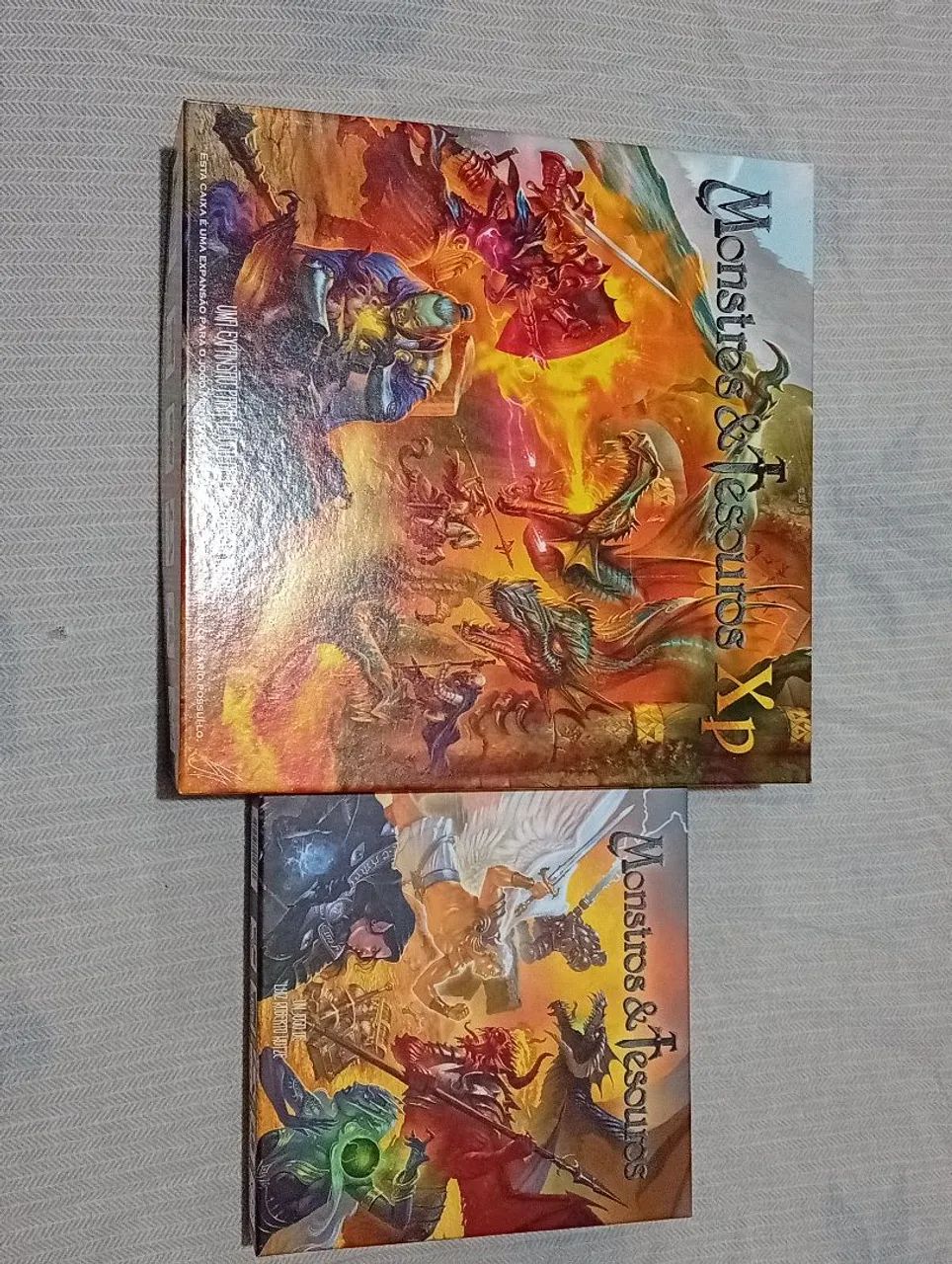 Monstros e tesouros+XP+Inser+Sleevest