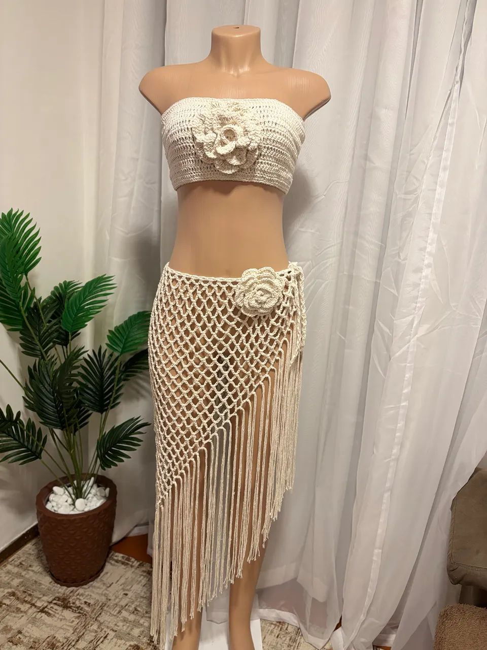 Conjunto de crochê  - Foto 5
