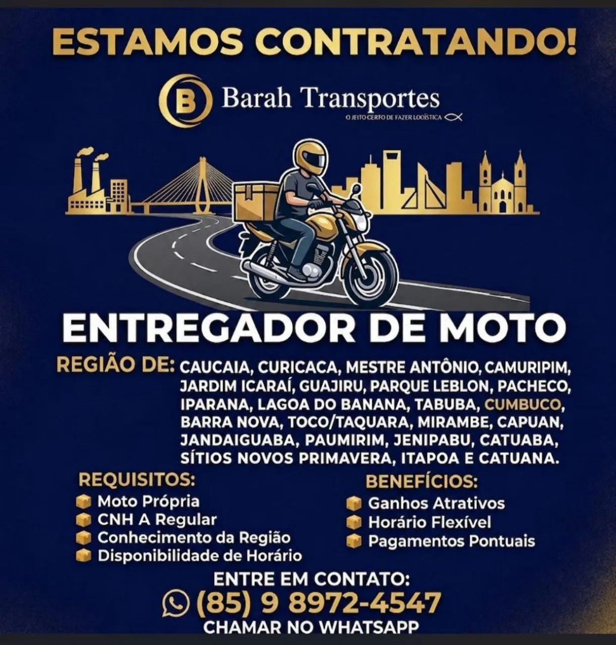 Vagas de emprego 