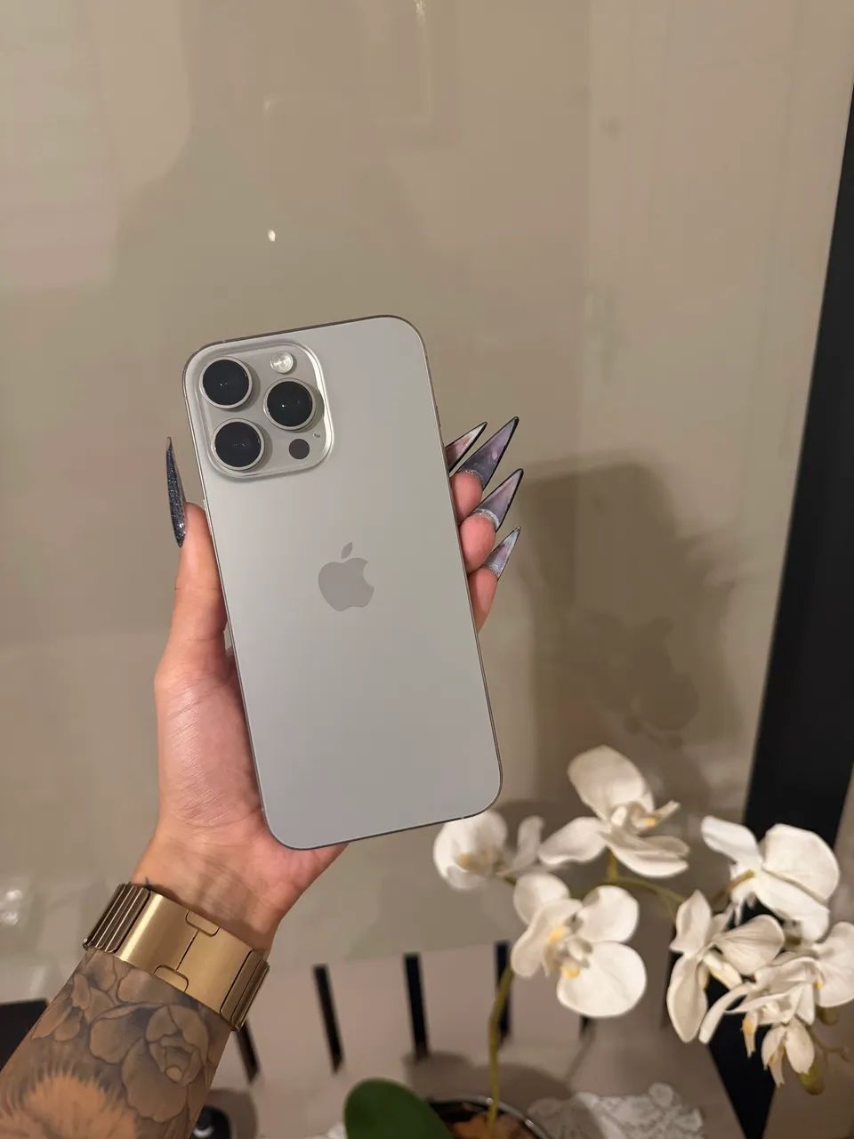 iPhone 16 Pro Max 256GB Titânio Natural  - Foto 3