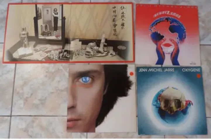 Jean Michel Jarre 4 Álbuns-5 LPs(pacote) - Foto 3