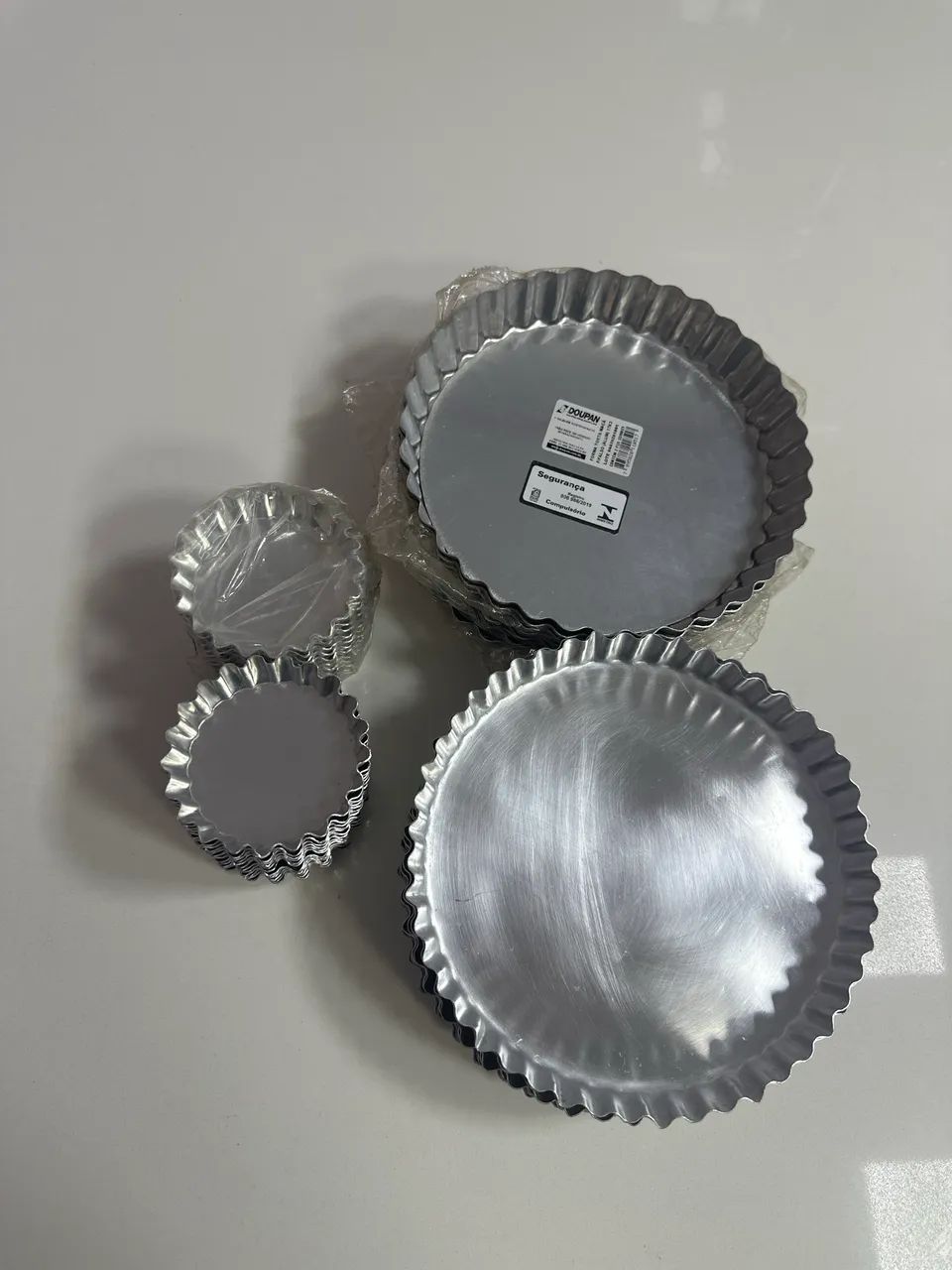 Kit com 40 Formas de Torta Maçã - Foto 4
