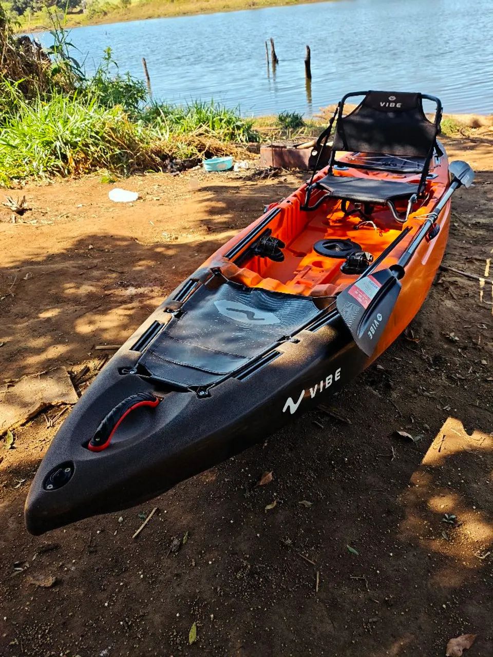 Vendo caiaque yellowfin 120 top da vibe lançamento com nota fiscal  - Foto 4