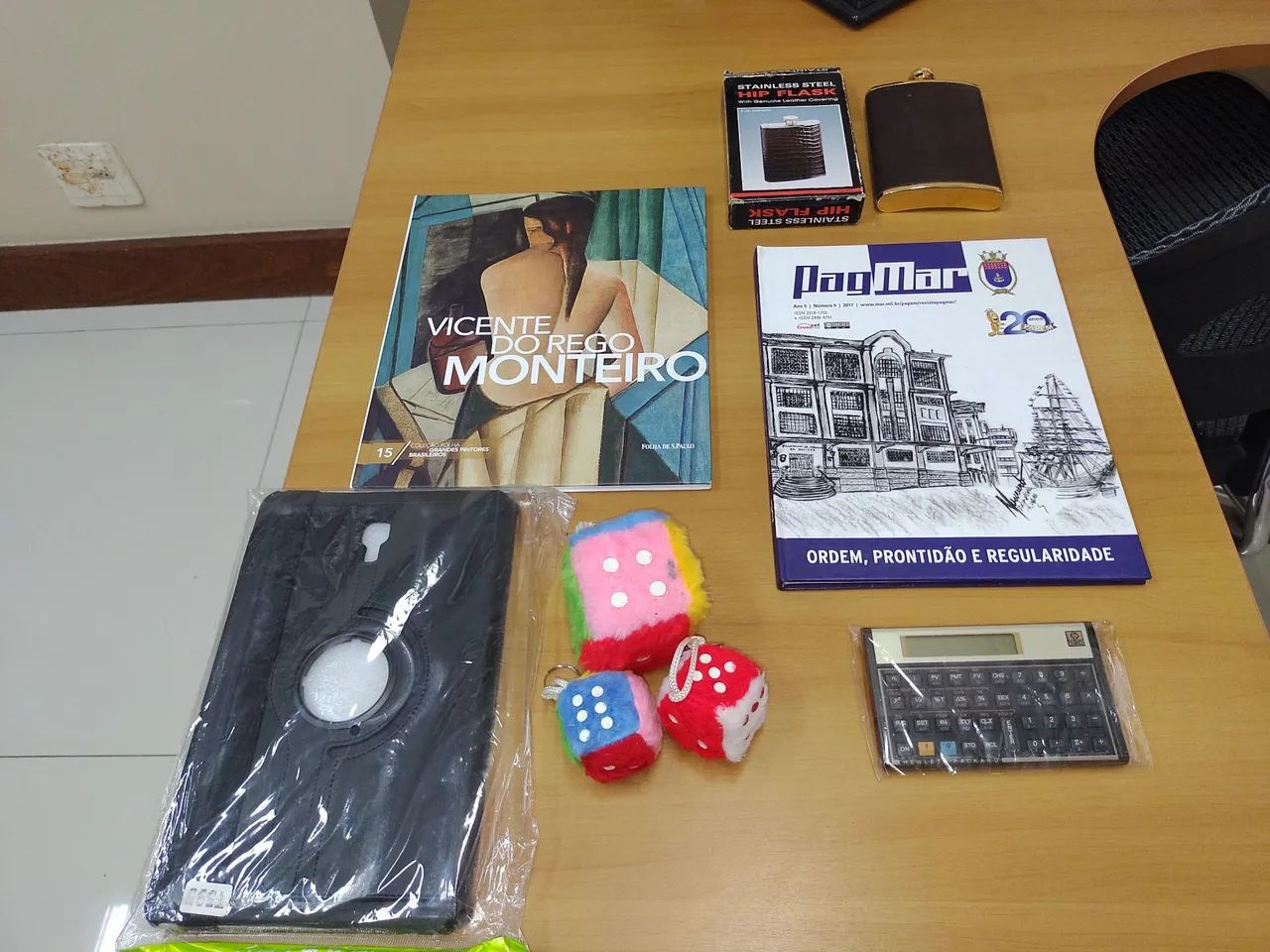 Calculadora HP12c, usada, funcionando. E outros! - Foto 3