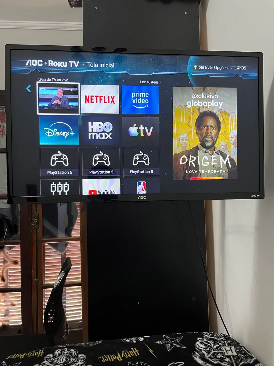 Smart TV AOC LED 32 Polegadas - Foto 3