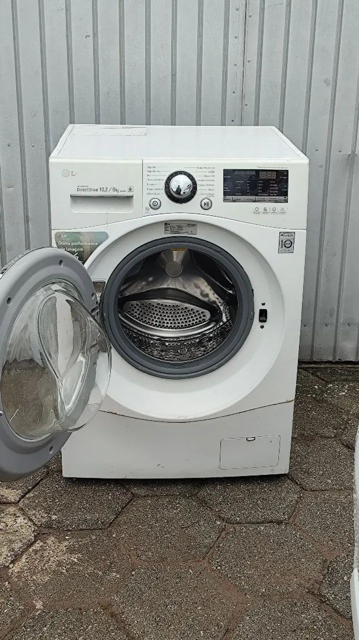 Máquina de lavar roupa LG lava e seca 10 kg - Foto 3