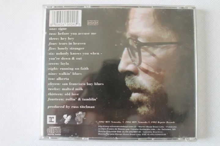 CD Eric Clapton Unplugged MTV - Foto 3