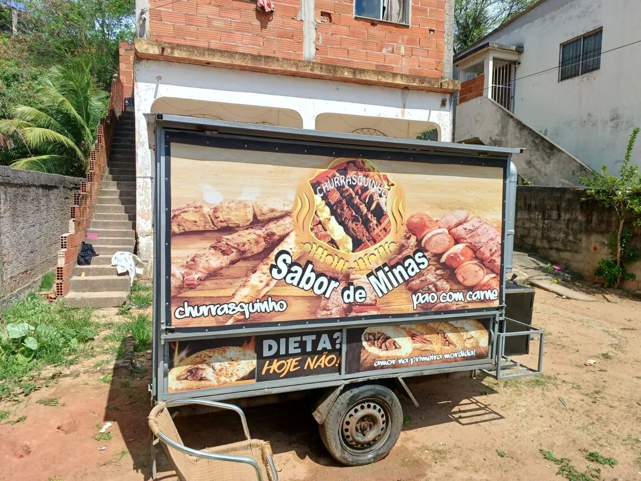 Trailer de churrasco 