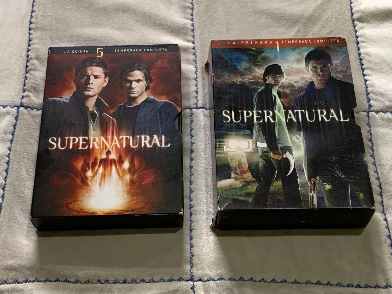 Dvds box supernatural temp 1 e 5