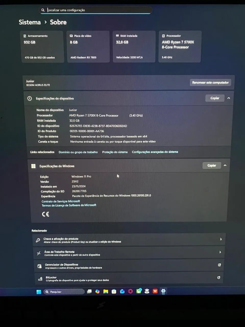 Pc gamer completo e periféricos  - Foto 3