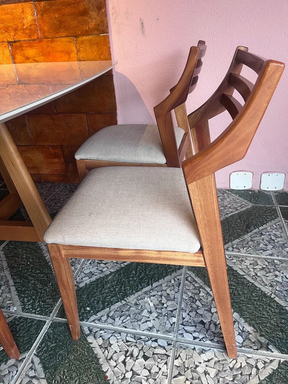Conjunto Mesa de jantar e 6 cadeiras  - Foto 3