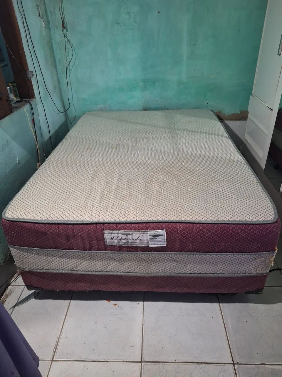 Cama box casal
