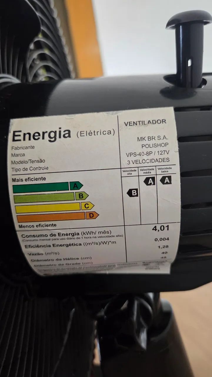 Ventilador mesa funcionando perfeitamente  - Foto 2