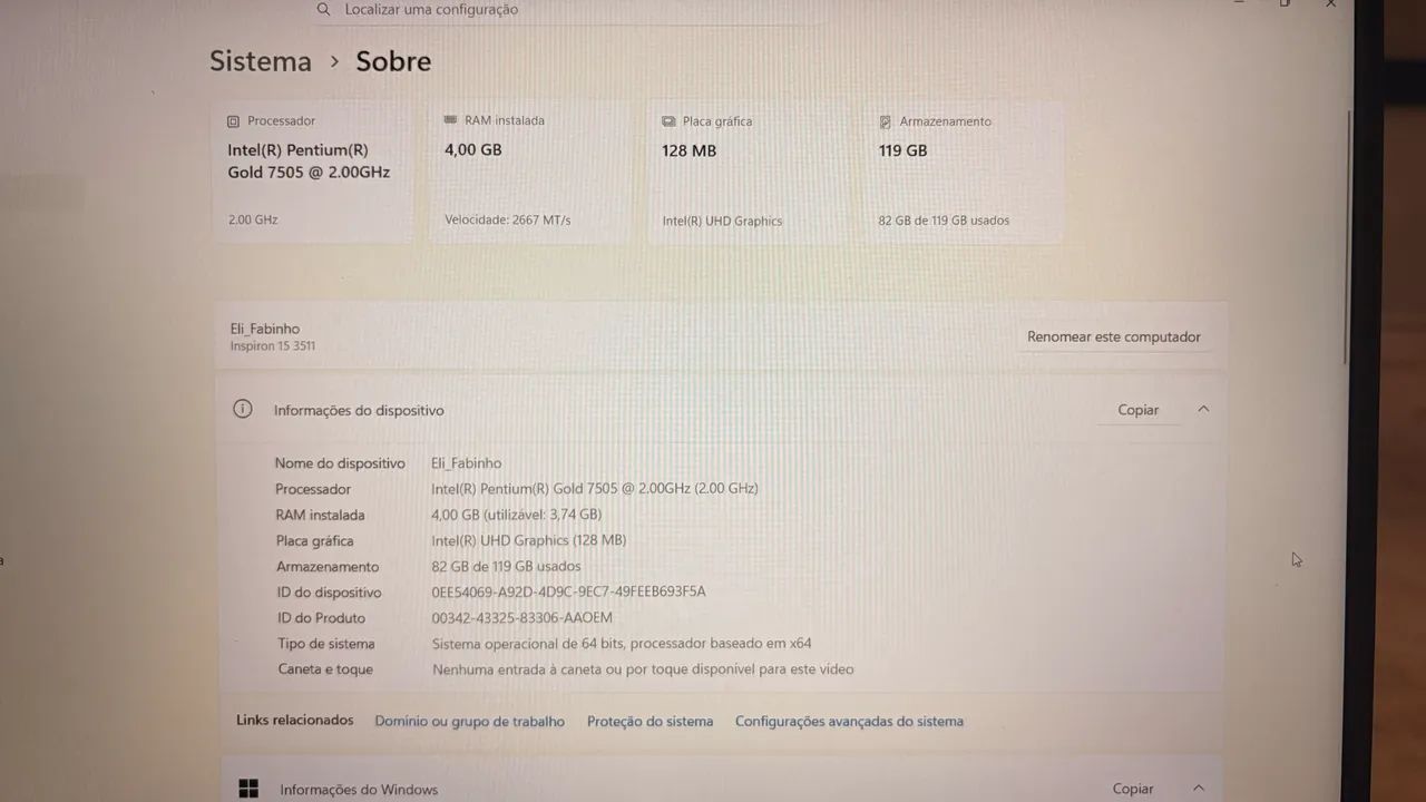 Notebook Dell Inspiron 15 3511 - Foto 2