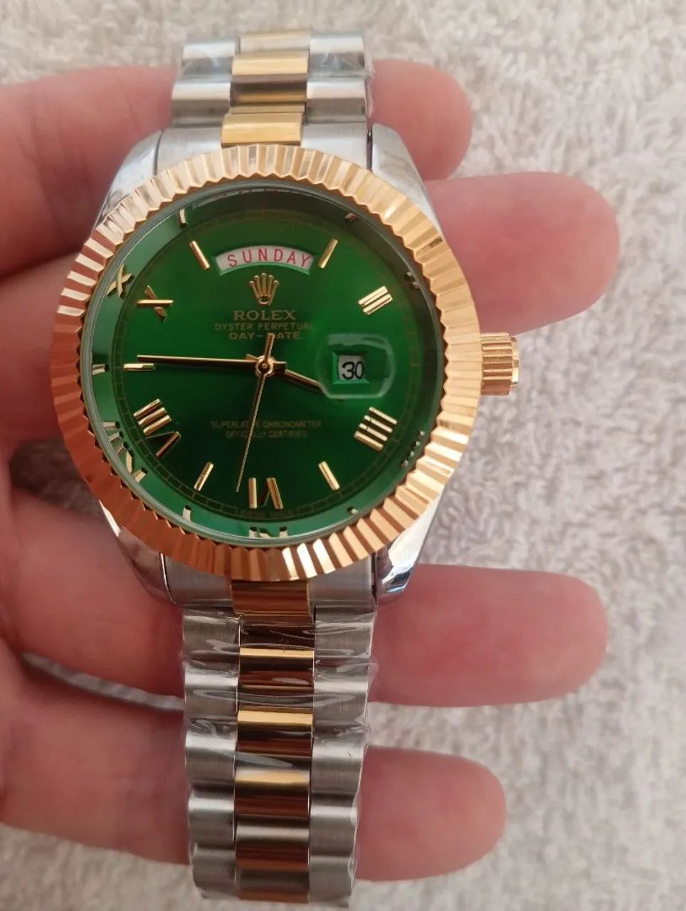 Relógio rolex presidente, 1 linha,100% funcional  - Foto 2