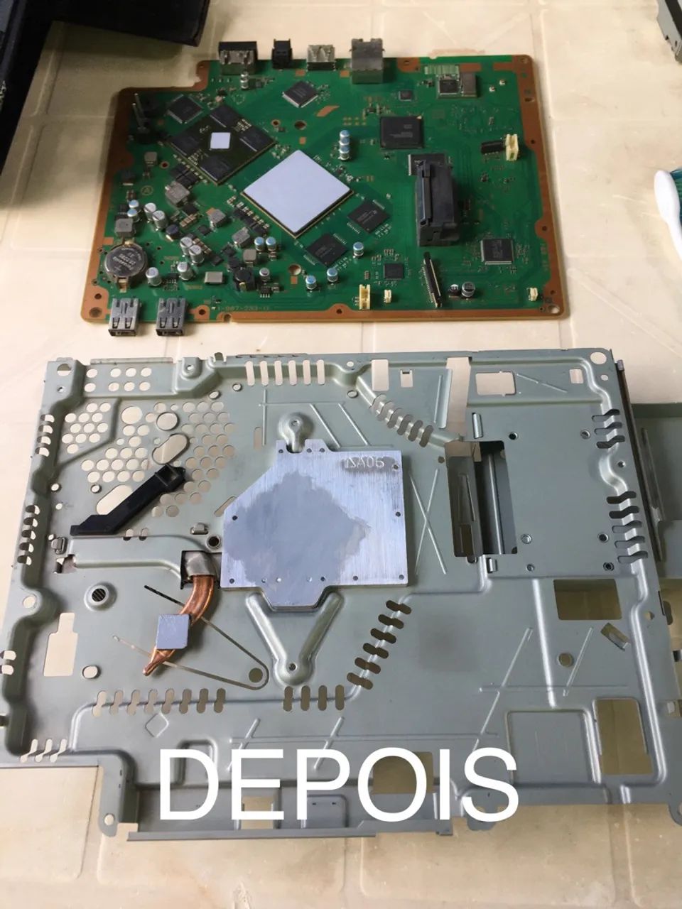 Limpeza interna e troca da pasta termica de Videogames  - Foto 2