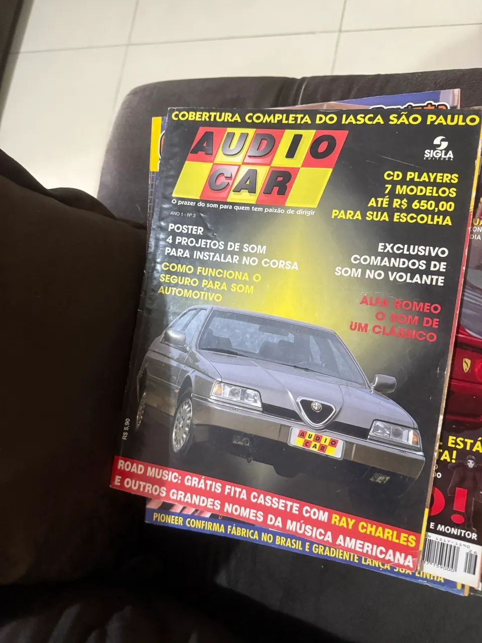 Coleção de revistas de carro áudio car - Foto 2