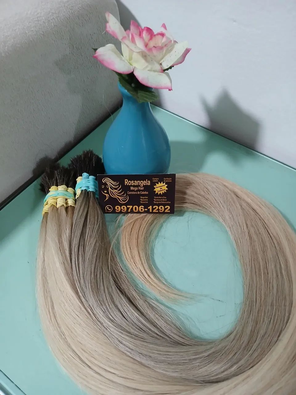 Cabelos brasileiros para megaheir 70cm - Foto 4