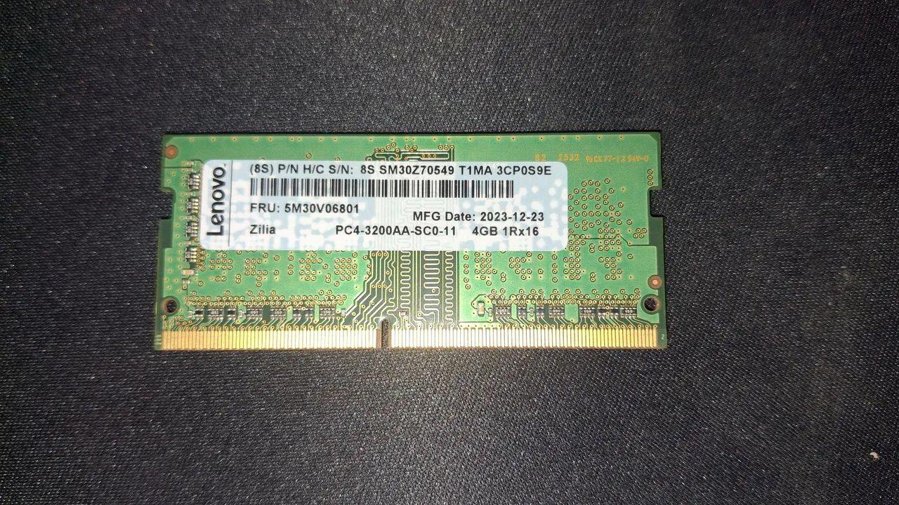 Memória RAM Sodimm 4GB 3200mhz - Foto 2