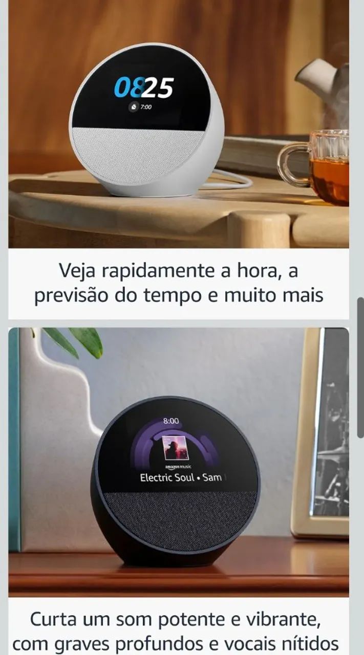 Echo Spot com Alexa  - Foto 4