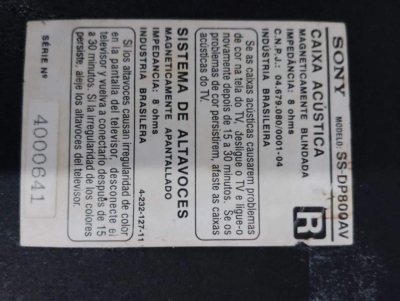 duas caixas de som Sony  - Foto 3