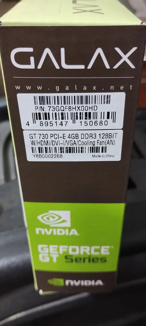 Placa de video GFORCE GT 730 LP