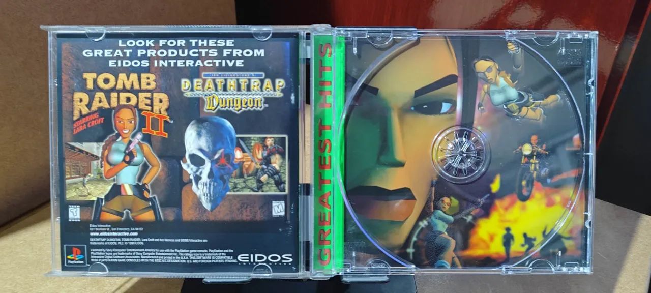Jogo PS1 - Tomb Raider  - Foto 3