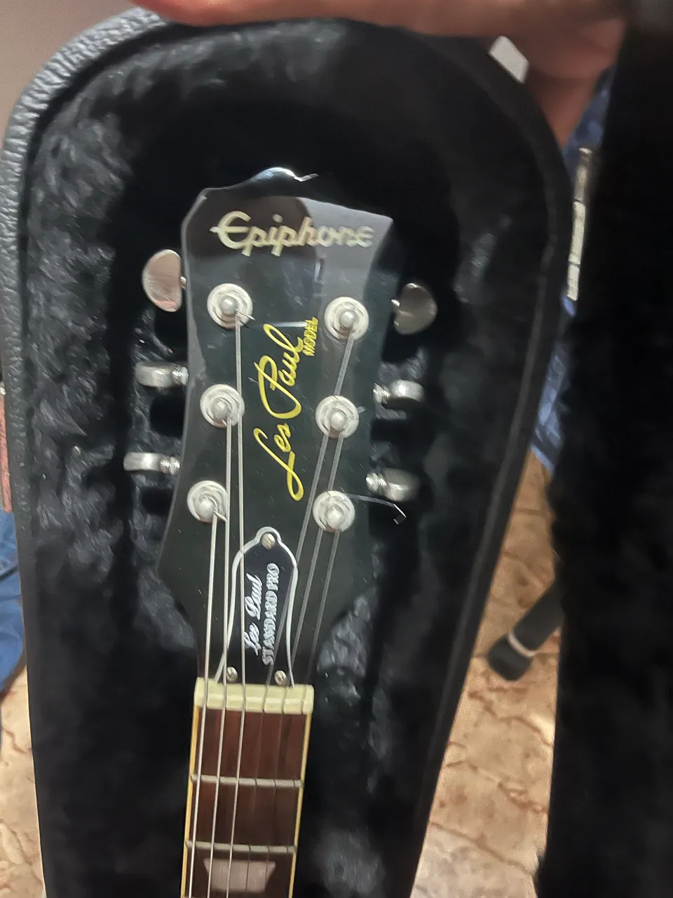 les paul epiphone standard pro