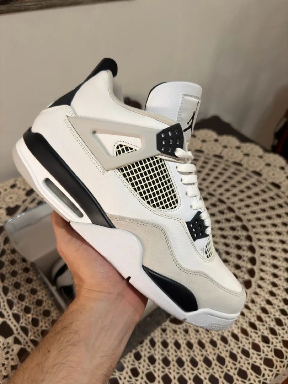 Jordan 4 military black