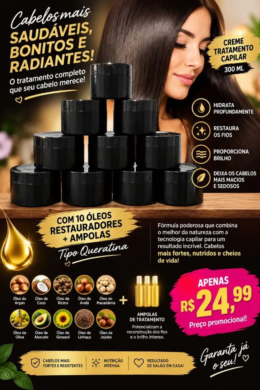 Tratamiento para ó cabelo 