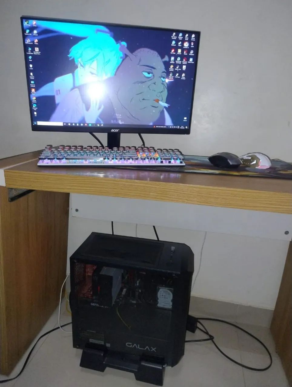 PC GAMER COMPLETO- TROCO EM NOTEBOOK 